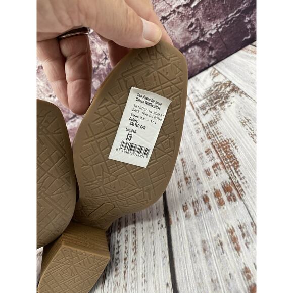 Baretraps Women's Tristen Block Heel Ankle Booties Salted Caramel Size 7 M - Picture 8 of 9